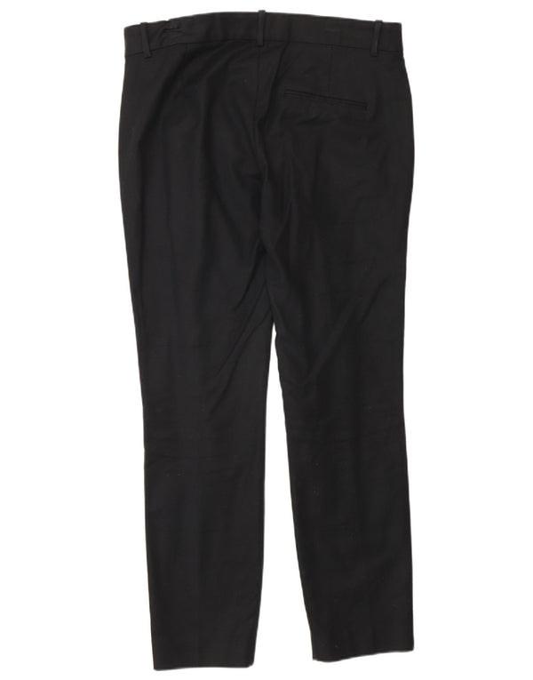 Zara Dame Slim Casual Bukser EU 38 Small W28 L28 Sort