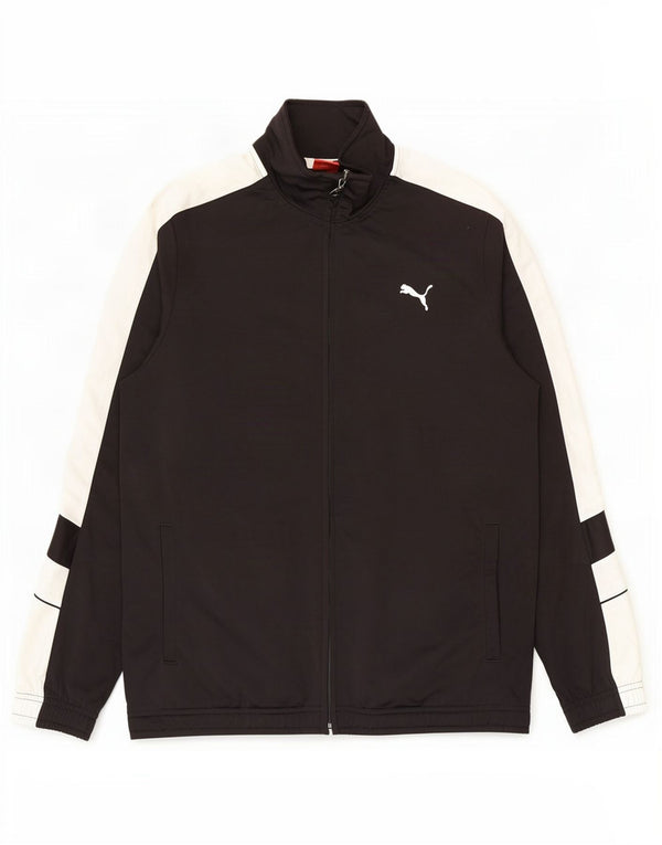 Puma Træningsdragt til mænd Topjakke Medium Sort Colourblock