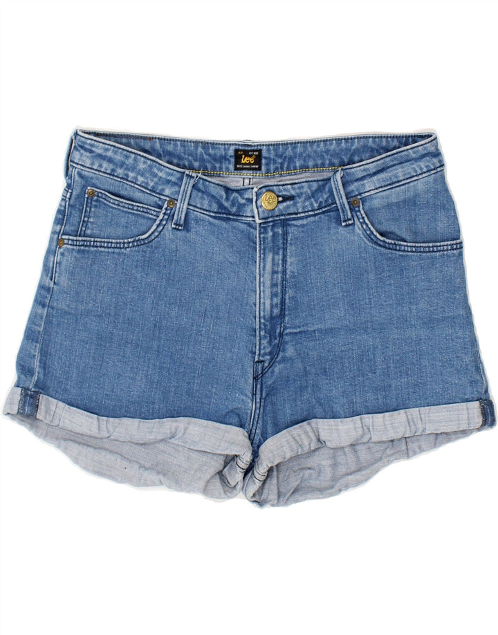 LEE Womens Denim Shorts W32 Large Blue Cotton Vintage Lee and Second-Hand Lee from Messina Hembry 