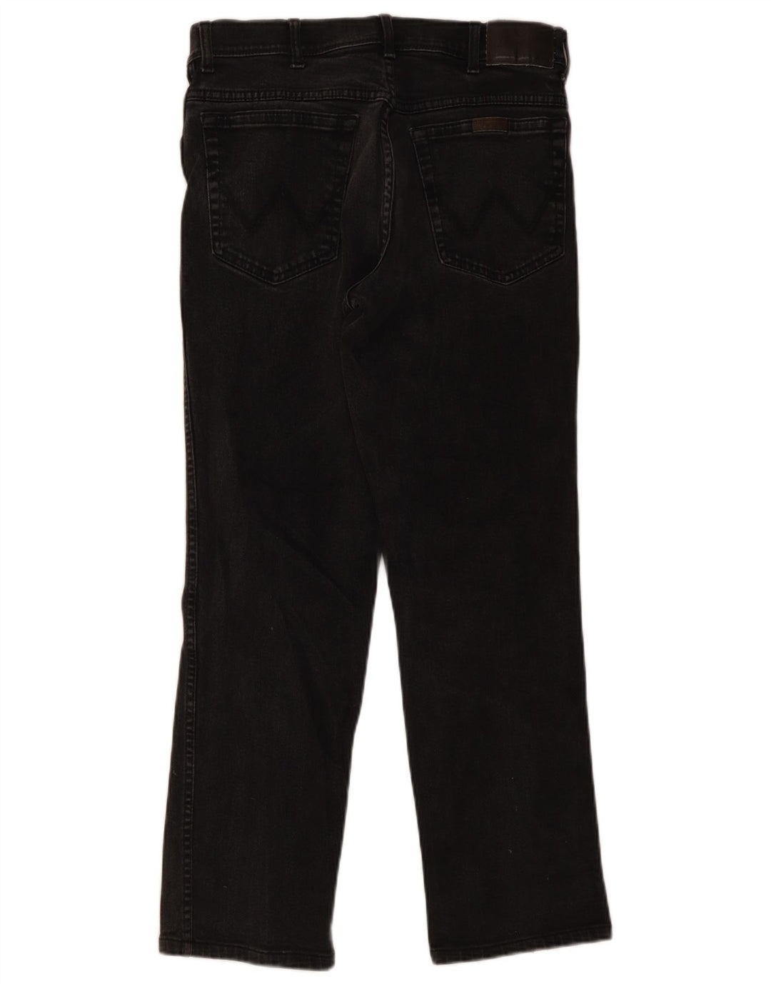 Wrangler Herre Regular Fit Straight Jeans W34 L32 Grå Bomuld