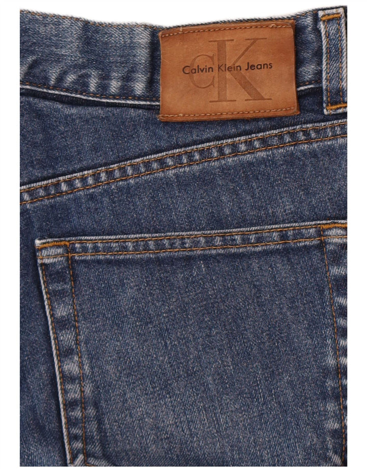 Calvin Klein Straight Jeans til mænd W31 L30 Blå