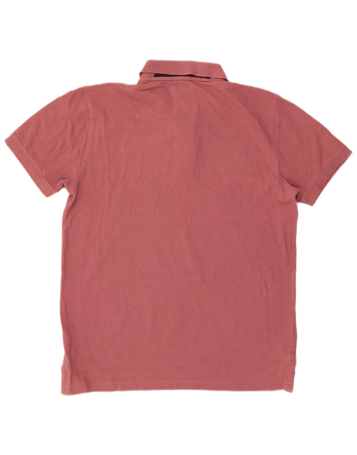 Besætningstøj Herre poloshirt Medium rødbrun bomuld