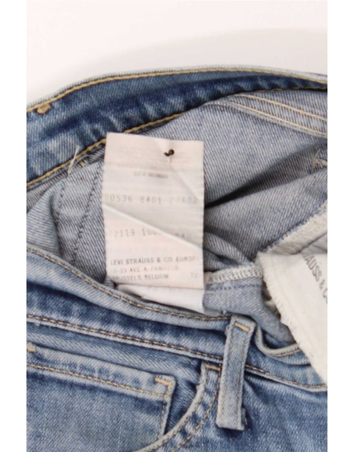 Levi's Slim Jeans til kvinder W27 L32 blå bomuld