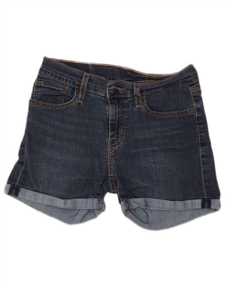LEVI'S denimshorts til kvinder W27 Små marineblå bomuld