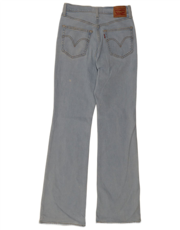 Levi's Dame Ribcage Bootcut Jeans W29 L32 Blå Bomuld