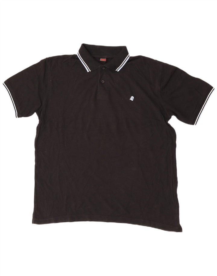 Invicta herre poloshirt XL sort bomuld