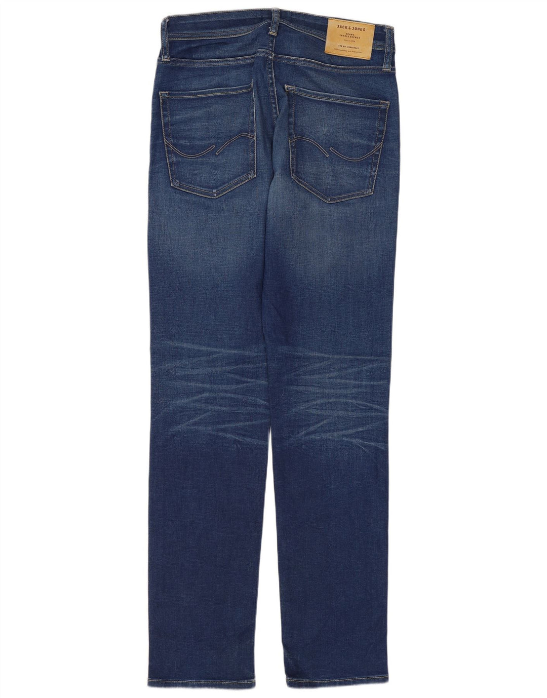 Jack & Jones Herre Slim Jeans W32 L34 Blå Bomuld