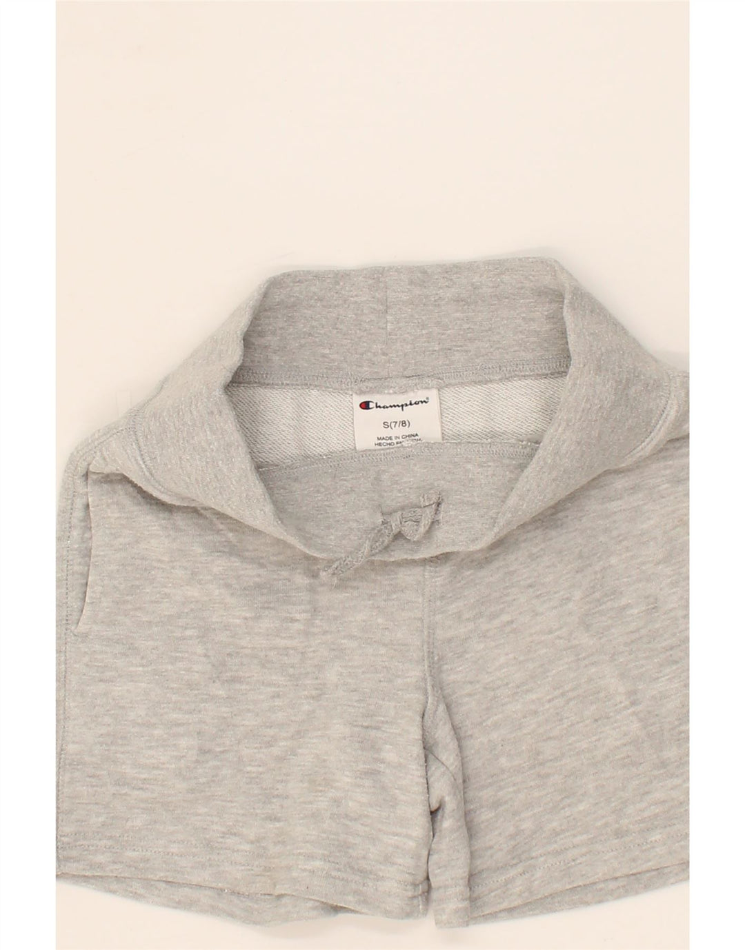 CHAMPION Boys Sport Shorts 7-8 Years Small Grey Flecked Cotton Vintage Champion and Second-Hand Champion from Messina Hembry 