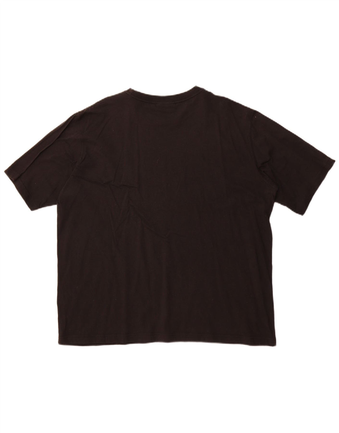 Sergio Tacchini Dame Grafisk T-Shirt Top UK 20 2XL Sort Bomuld