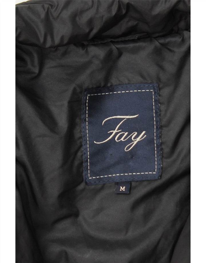 Fay Dame Polstret Jakke UK 14 Medium Sort
