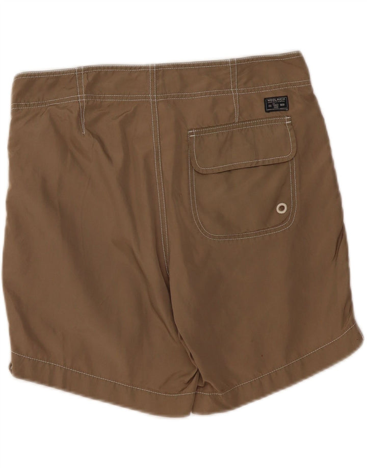 Woolrich Badeshorts til mænd mellem brun polyester