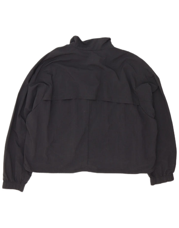 Adidas Womens Oversized træningsdragt Topjakke UK 12/14 Medium Black