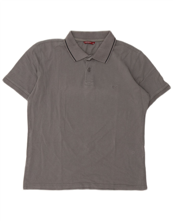 Carrera Herre Regular Fit Polo Shirt Medium Grey Bomuld