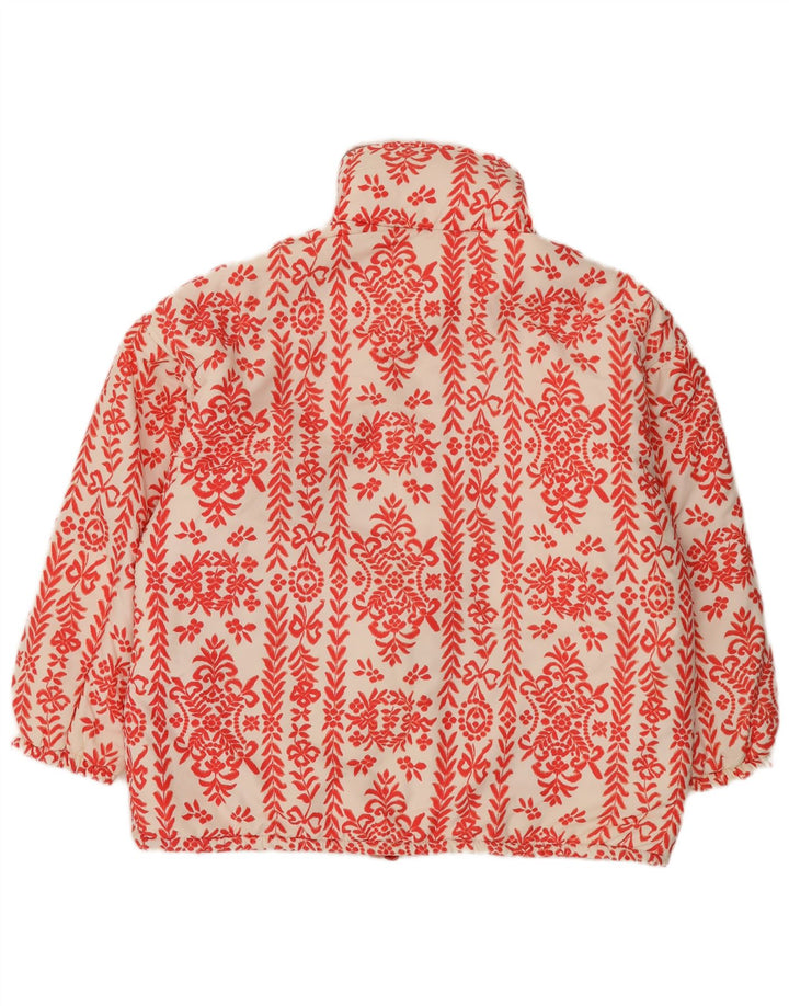Belfe & Womens Oversized hættejakke vendbar IT 42 Medium Red Floral