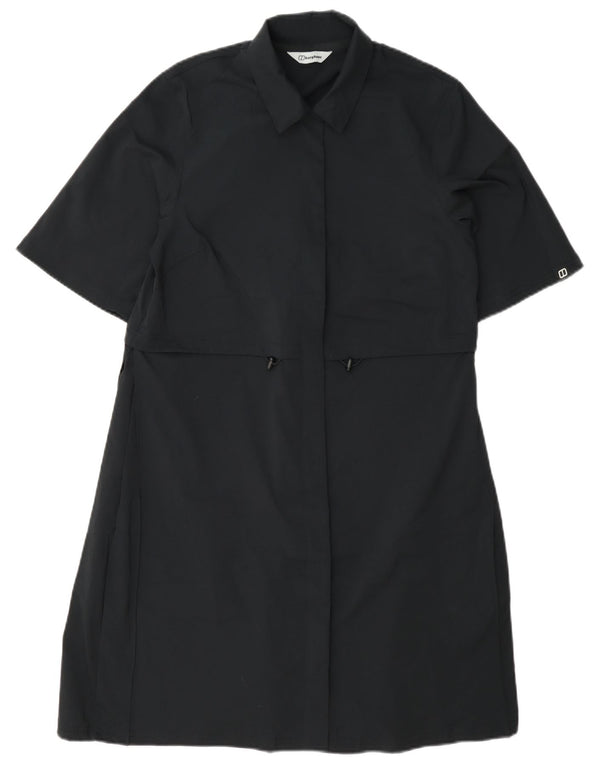 Berghaus Kortærmede skjortekjole til kvinder UK 8 Small Navy Blue