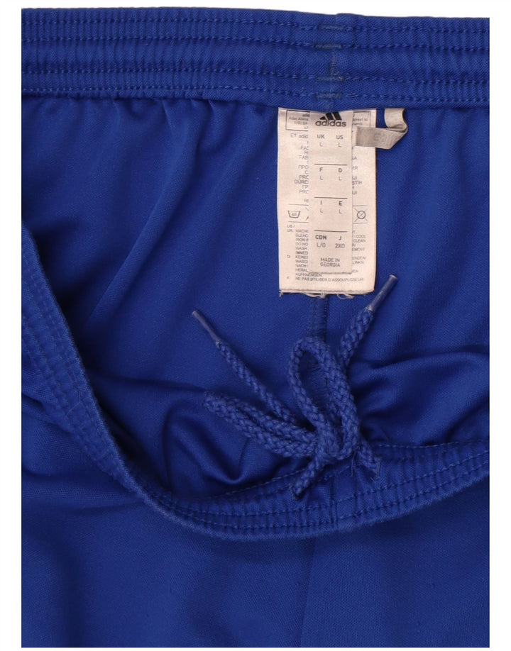 Adidas Sportsshorts til mænd store blå polyester