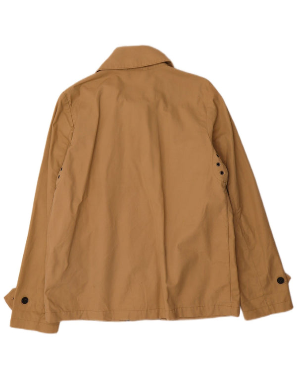 Gap Womens Utility Jacket UK 14 Medium Beige Bomuld
