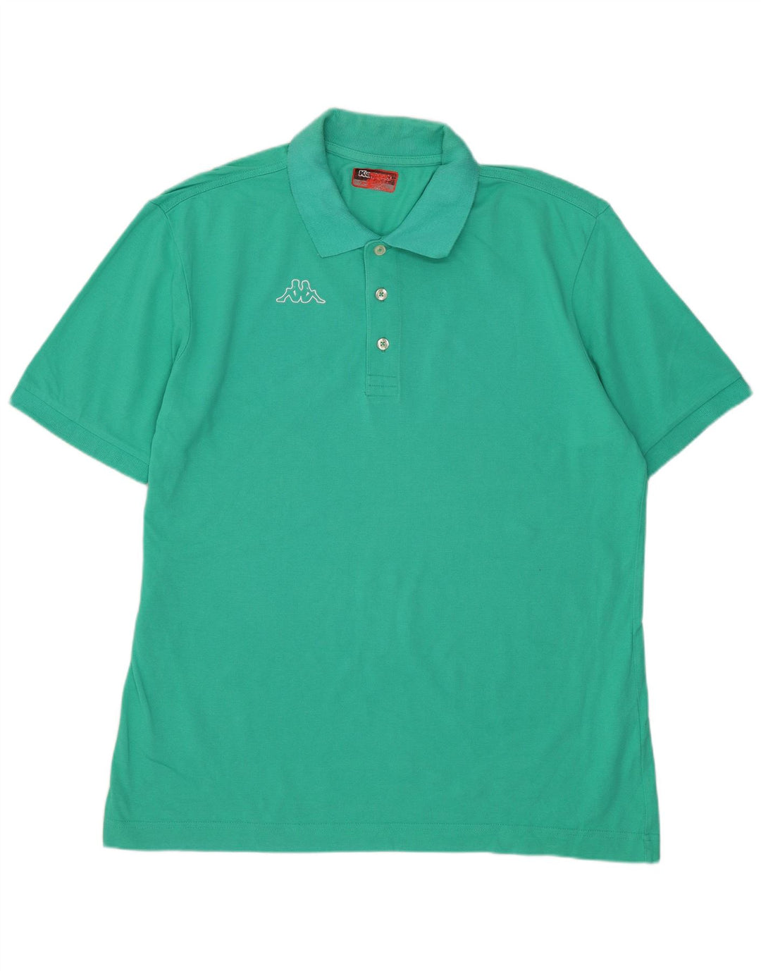 Kappa Polo Shirt til mænd, stor grøn