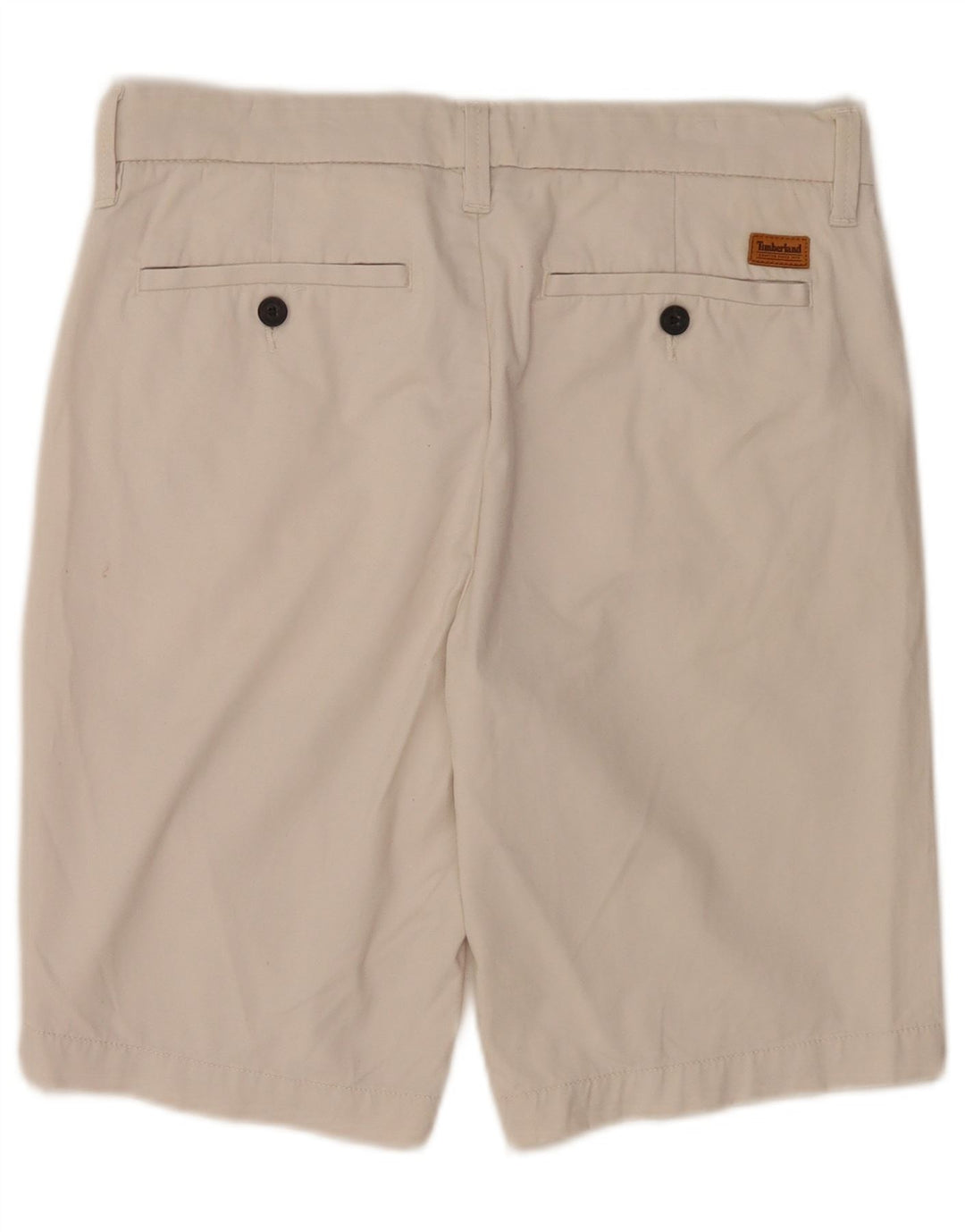 Timberland Herre Chino Shorts W29 Medium Off White Bomuld