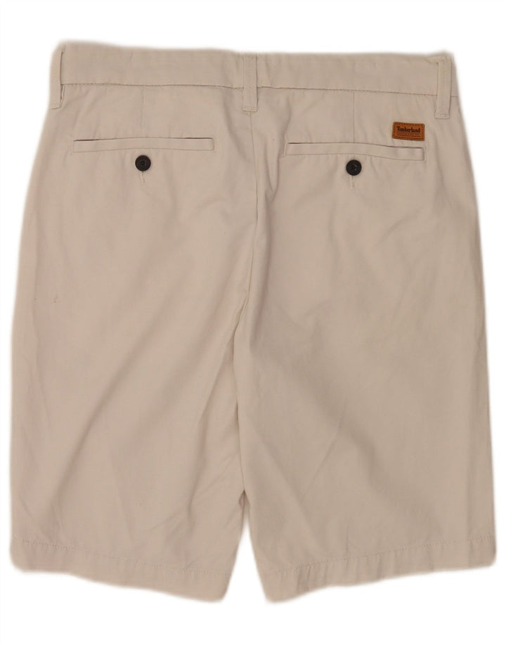 Timberland Herre Chino Shorts W29 Medium Off White Bomuld
