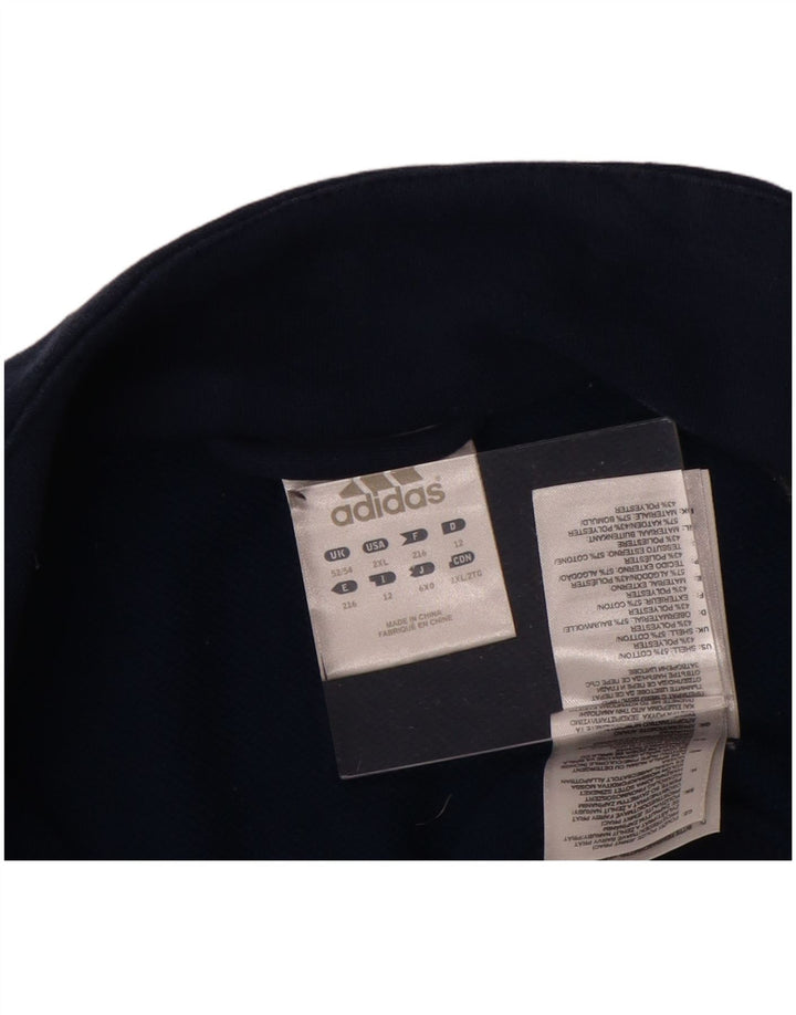 ADIDAS Herre Climalite træningsdragt topjakke UK 52/54 2XL marineblå bomuld