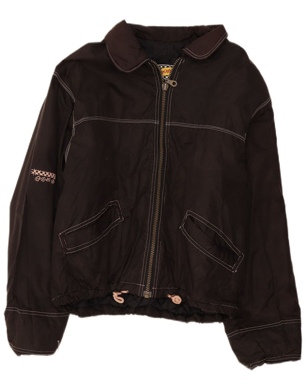 Vintage Bomberjakke til mænd UK 42 XL Sort