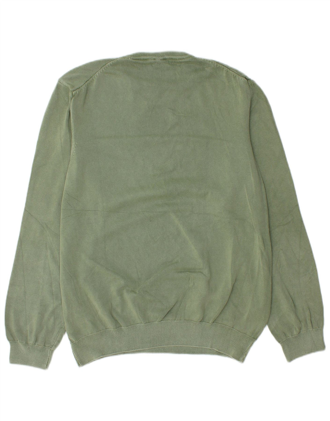 Blauer Herre sweater med rund hals XL Grøn bomuld