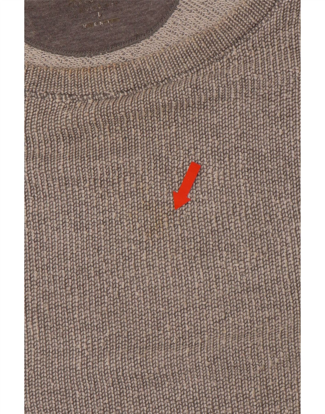 CALVIN KLEIN Womens Performance Top Langærmet UK 18 XL Grå Colourblock