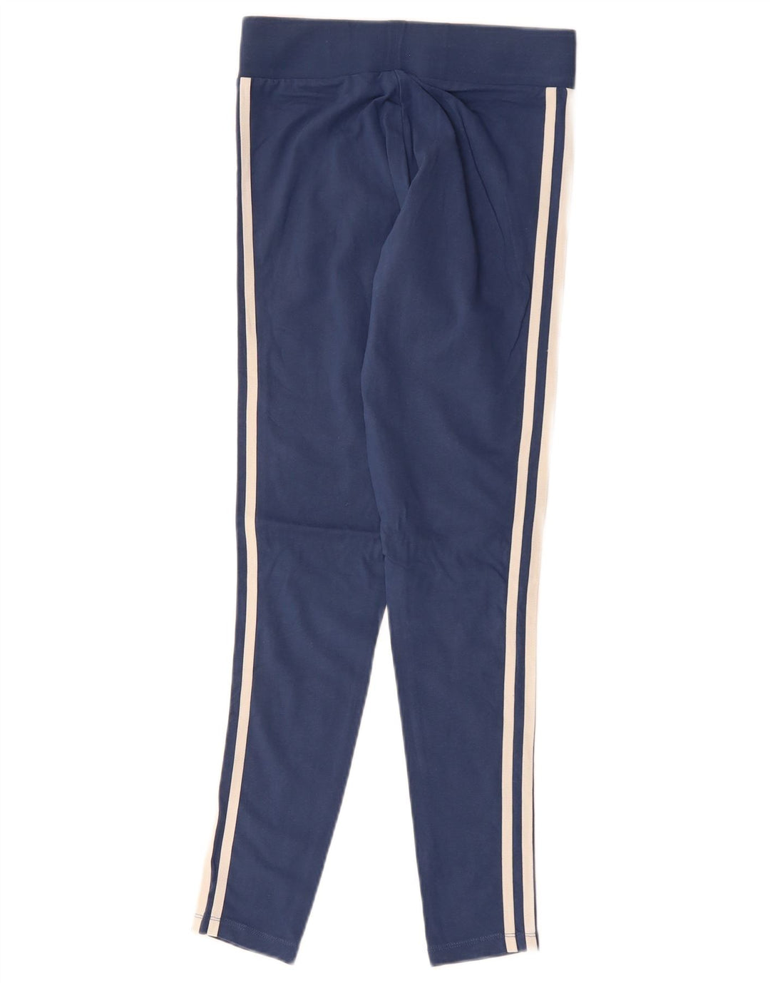 ADIDAS Dame Leggings UK 8 Small Navy Blue