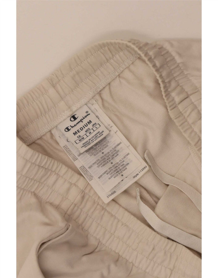 Champion Dame grafisk træningsdragt Bukser Joggers UK 12 Medium Beige