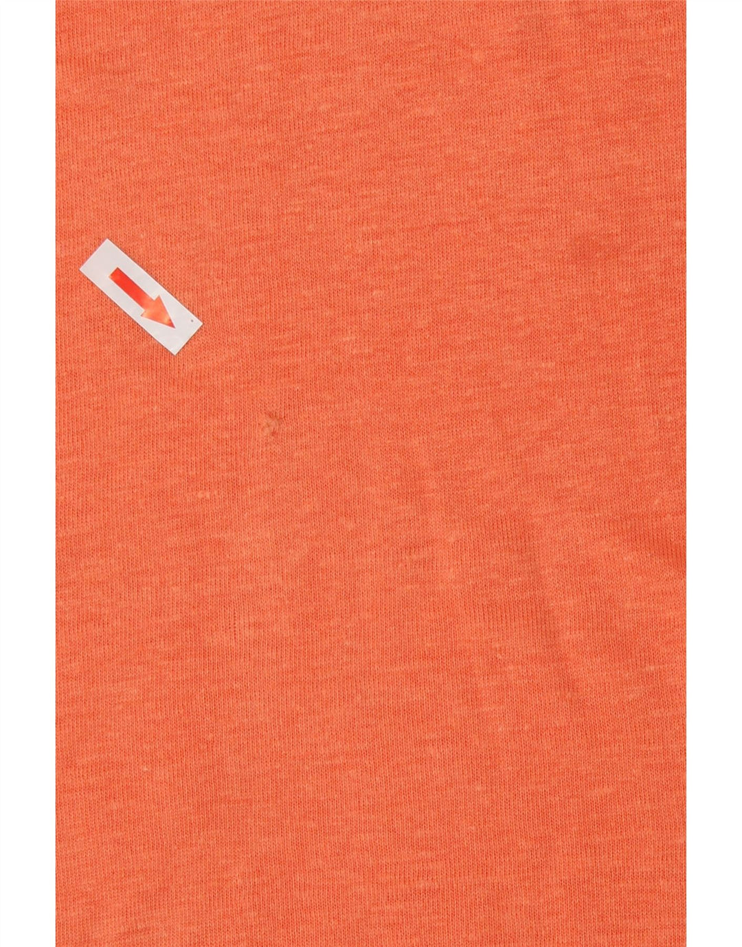 Fat Face Dame Oversized T-Shirt Top UK 10 Small Orange