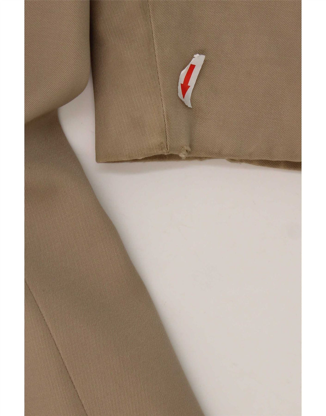 Aquascutum Overfrakke til mænd UK 38 Medium Beige Virgin Wool