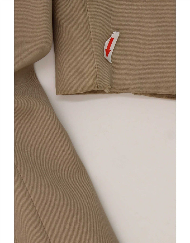 Aquascutum Overfrakke til mænd UK 38 Medium Beige Virgin Wool