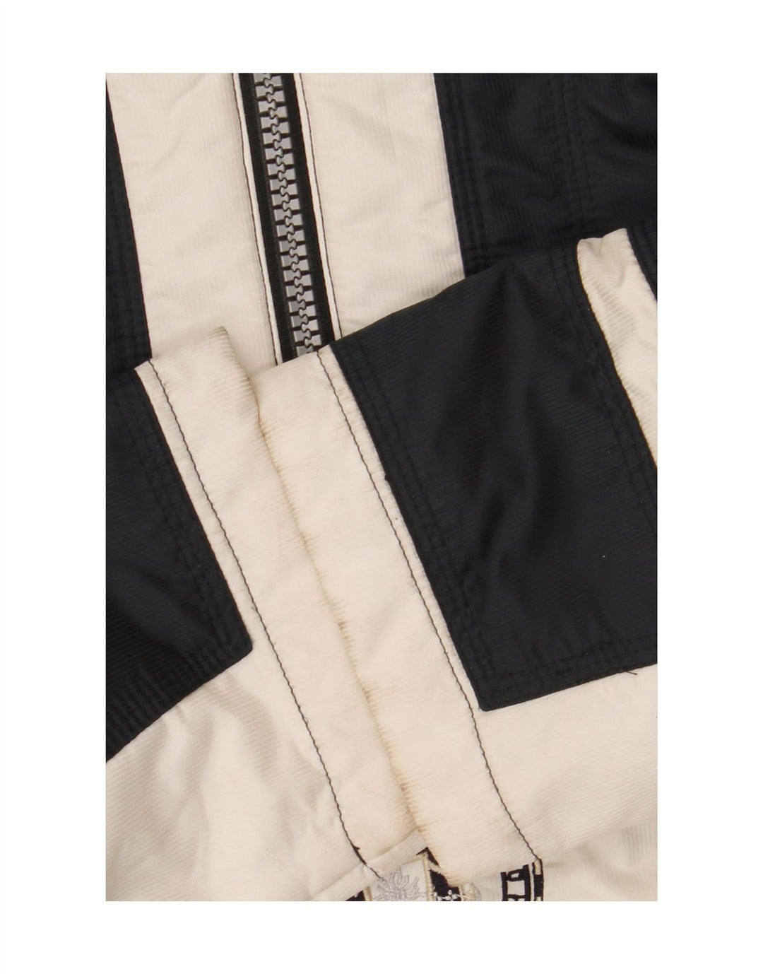 Sportalm Herre grafisk skijakke EU 38 Medium Navy Blue Colourblock