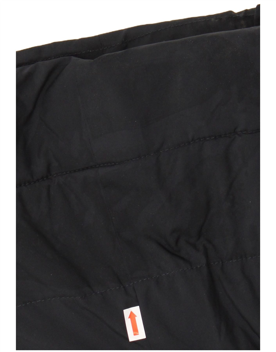 HOLLISTER Dame Loose Fit Polstret hættejakke UK 6 XS Sort Polyester