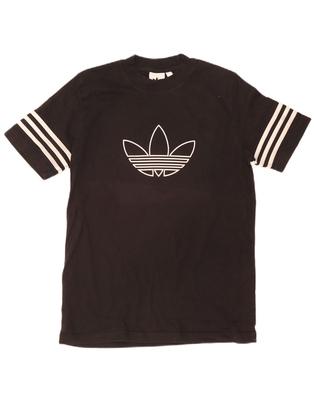 Adidas Herre grafisk T-shirt top lille sort bomuld