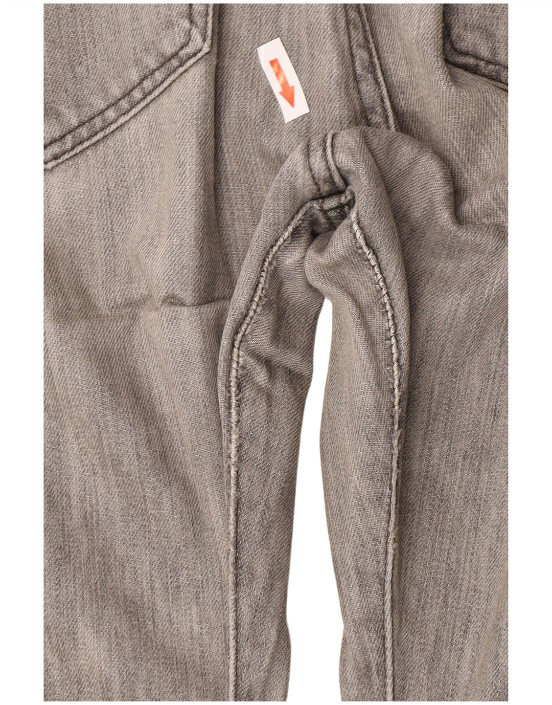 Levi's Herre 501 Straight Jeans W34 L34 Grå Bomuld