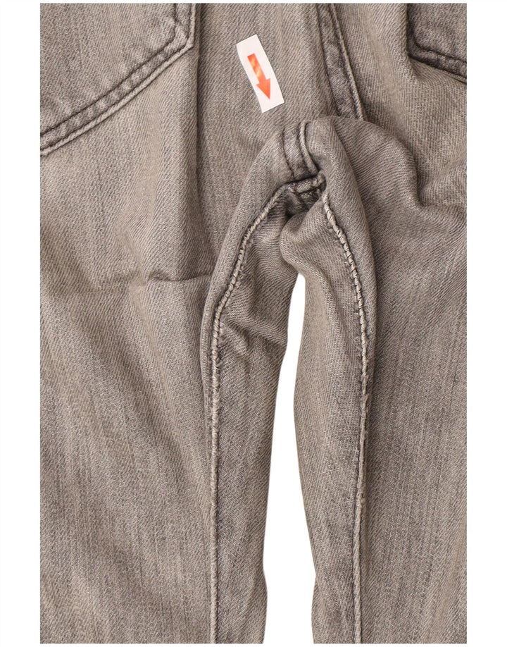 Levi's Herre 501 Straight Jeans W34 L34 Grå Bomuld