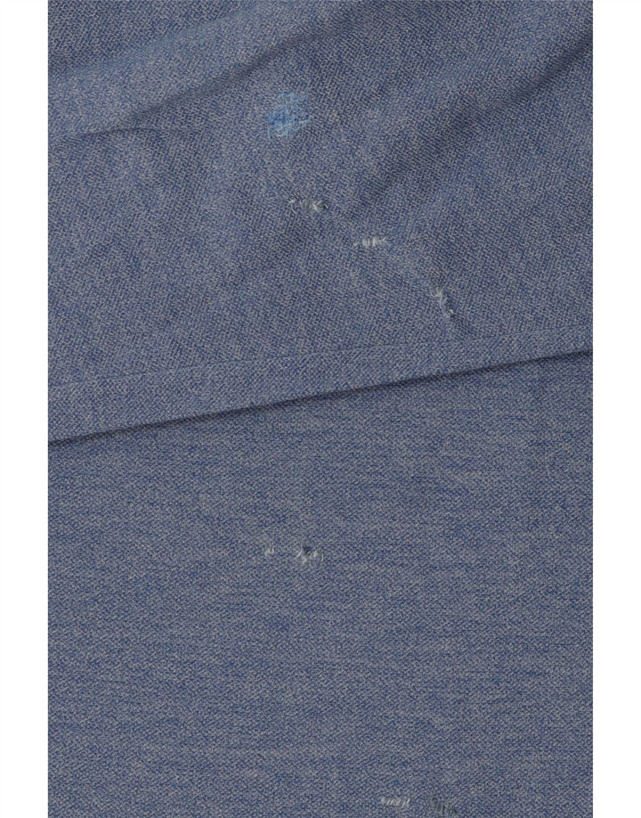 Lacoste Langærmet Polo Shirt til mænd Størrelse 3 Lille Blå Bomuld