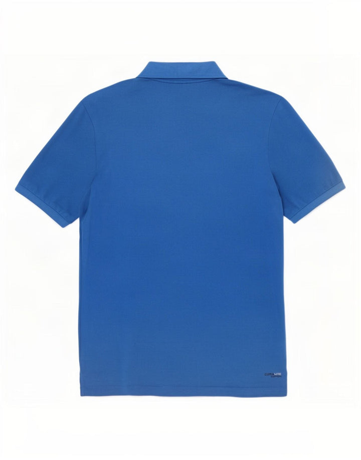 Adidas Herre Clima 365 Polo Shirt Medium Blue Bomuld