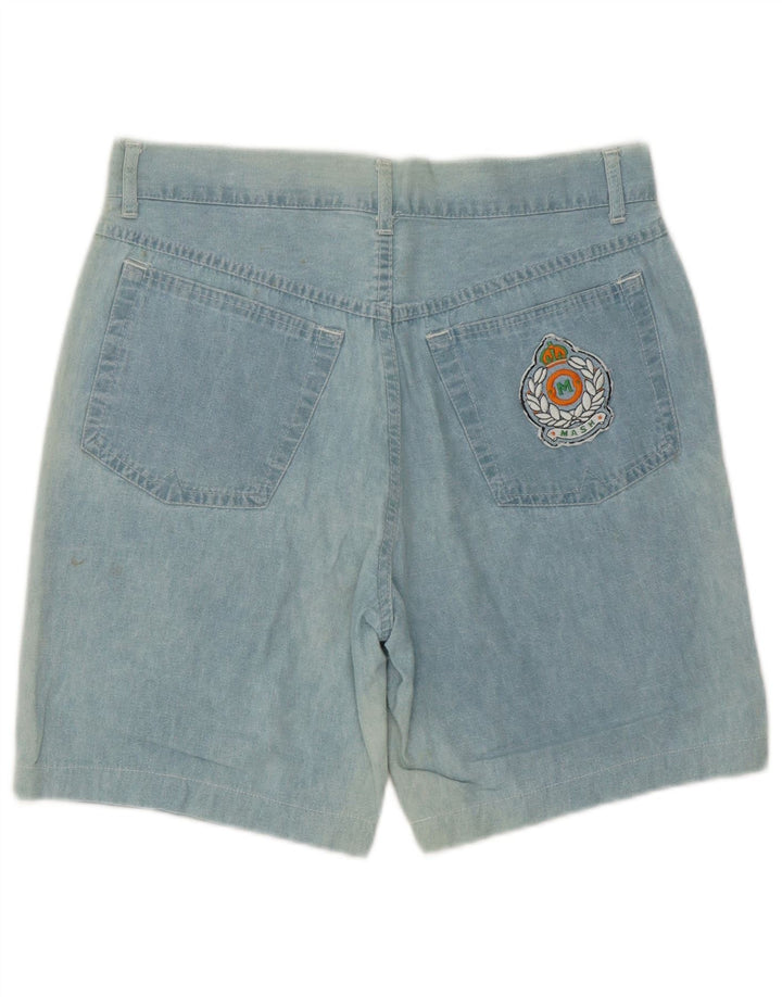 Mash Herre Denim Shorts W33 Medium Blue Bomuld