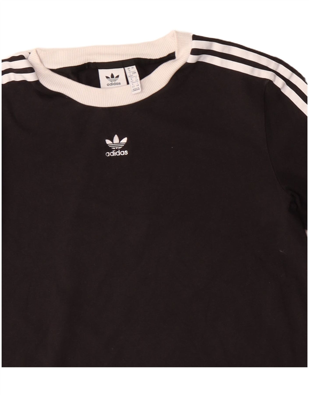 Adidas Dame Top Langærmet UK 16 Large Sort