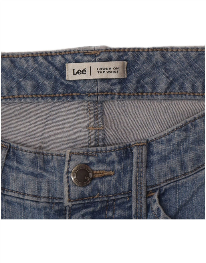 Lee Dame Lavtalje Capri Jeans W28 L20 Blå