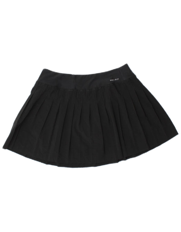 Nike Womens Dri Fit Tennis Skort UK 10 Small Black