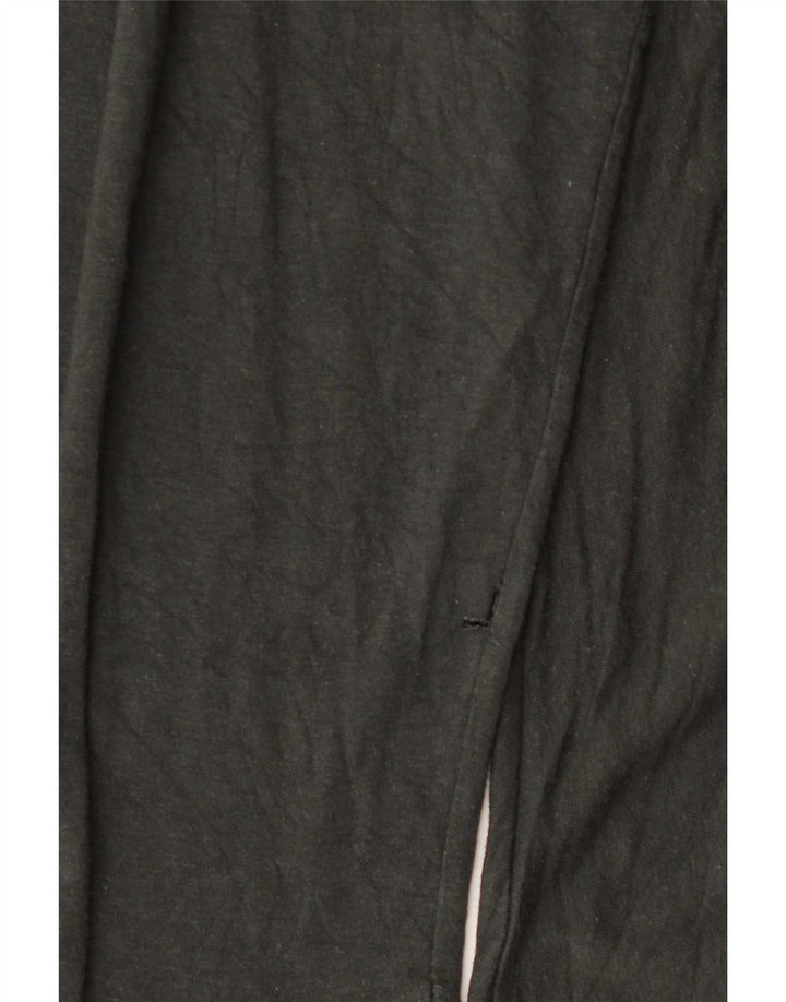 Zara Dame Hætte Oversized Top Langærmet UK 10 Lille Sort
