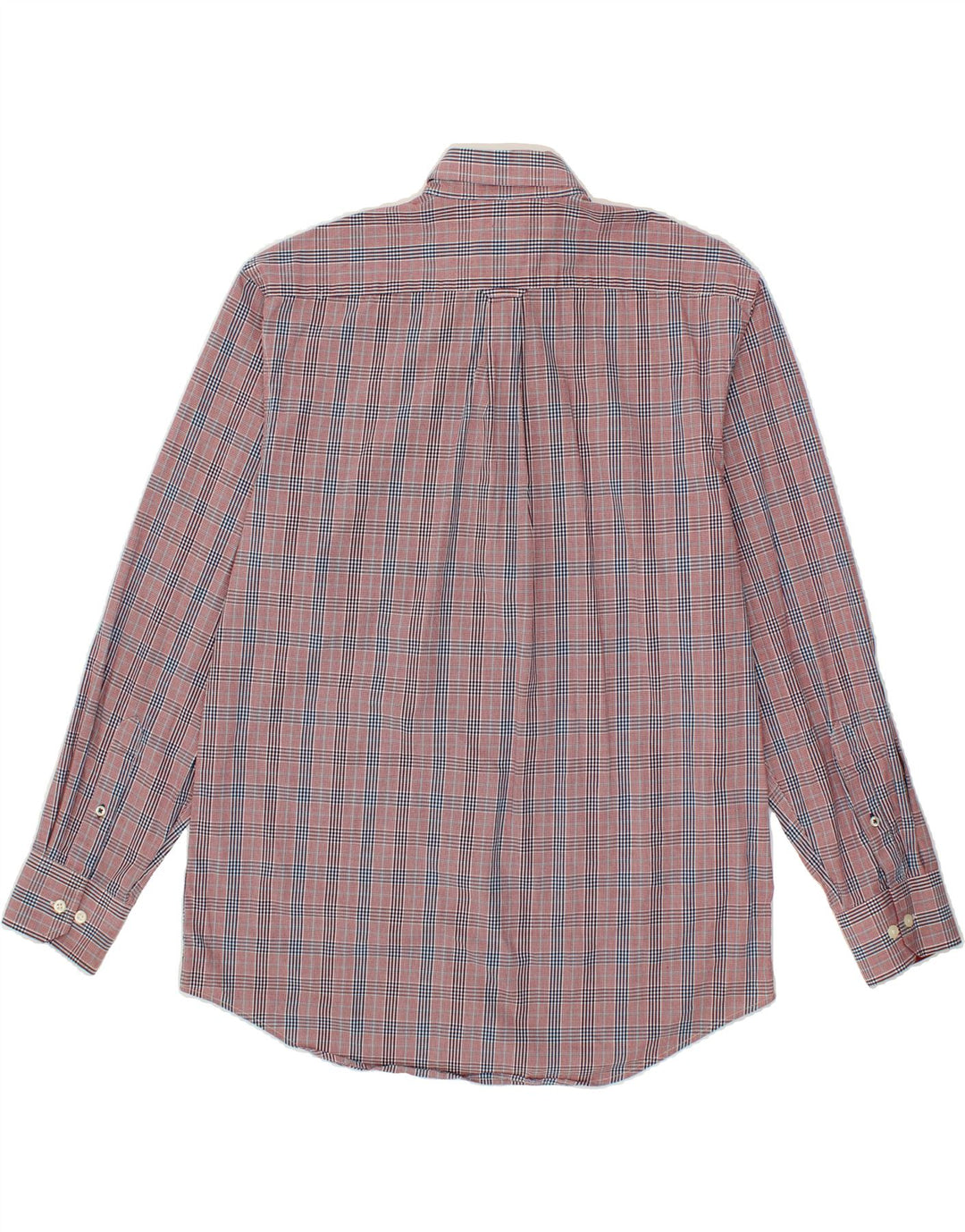 IZOD Mens Shirt Medium Red Check Cotton Vintage Izod and Second-Hand Izod from Messina Hembry 