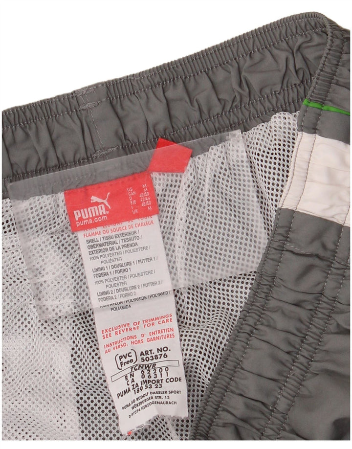Puma Herre træningsdragt Bukser Medium Grey Colourblock Polyester