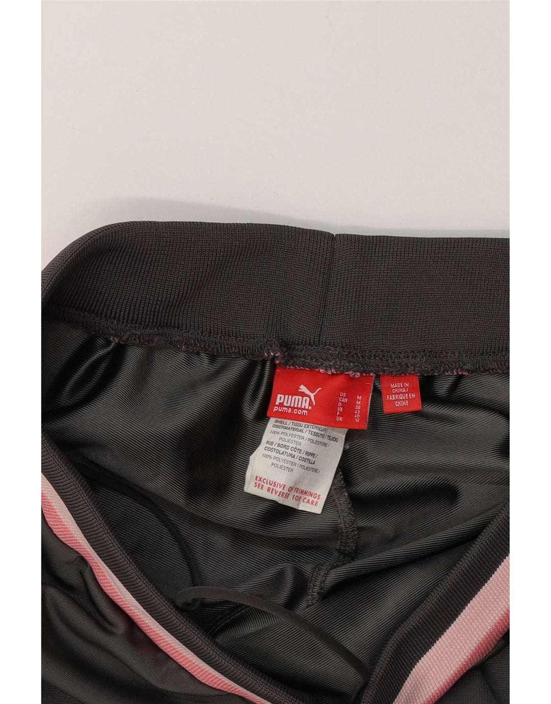 PUMA træningsdragt til kvinder Joggers UK 12 Medium Grey Colourblock