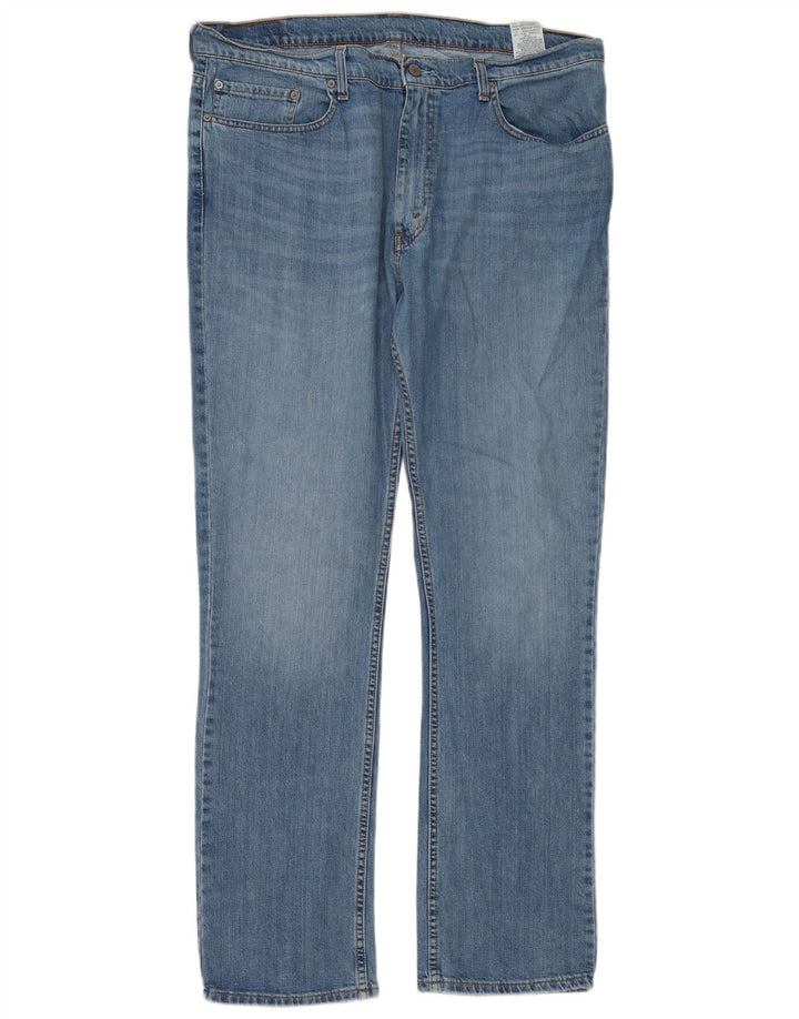 Levi's Slim Jeans til mænd W40 L34 blå bomuld