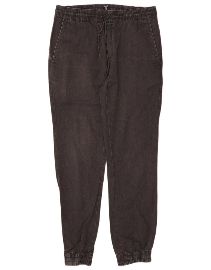 Volcom Joggers til kvinder Chinobukser Medium W30 L27 Grå Bomuld